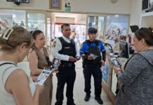 Promueve Policía Municipal medidas de seguridad para comerciantes del Centro Histórico