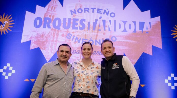 Anuncia Marco Bonilla a Conjunto Primavera en “Orquestándola Norteño Sinfónico” gratis en el Palomar