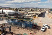 Continua Municipio con construcción de Paso Superior en carretera Chihuahua-Aldama y avenida Fuerza Aérea