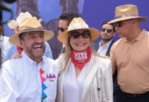 Maru encabeza delegación chihuahuense en el arranque de la Feria Nacional de San Marcos