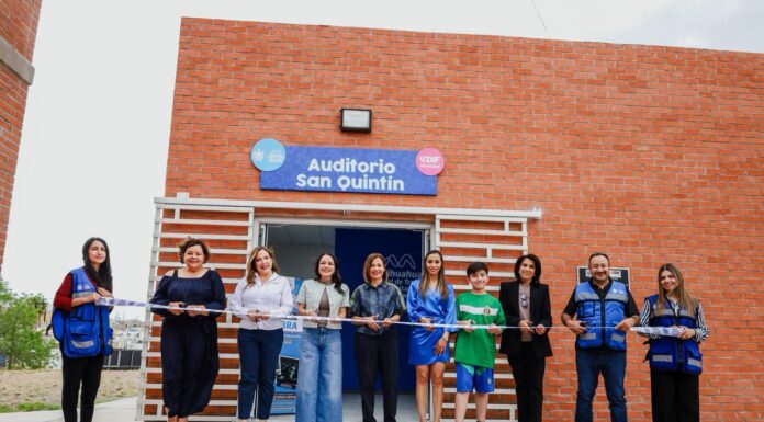 Inaugura Gobierno Municipal nuevo auditorio en el Centro STEM San Quintín