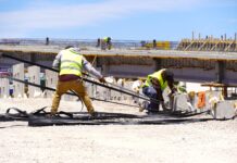 Paso superior en vialidad Los Nogales y avenida De las Industrias toma forma: Municipio