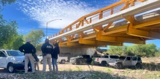 Localizan restos óseos durante rastreo en la Presa Torreoncillos, en Matamoros