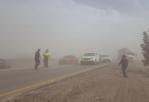 Emite Protección Civil aviso preventivo por fuertes vientos y tolvaneras en el estado