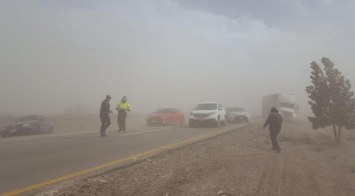 Emite Protección Civil aviso preventivo por fuertes vientos y tolvaneras en el estado