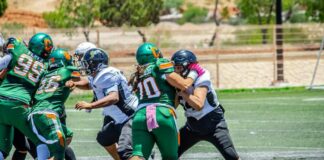 Equipos de Cobach avanzan a finales estatales de fútbol americano