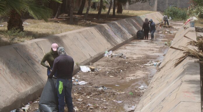 Para prevenir incidentes por lluvias, Municipio atiende arroyos canalizados