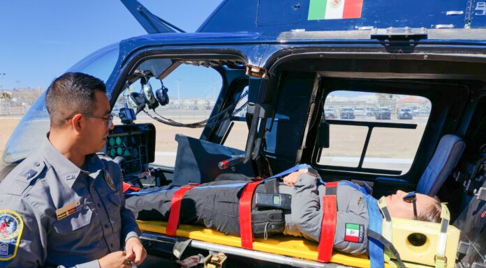 Fortalece DSPM capacidad de respuesta aérea con capacitación especializada en rescate
