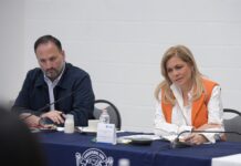 Maru Campos preside Mesa Estatal de Seguridad en ciudad Cuauhtémoc