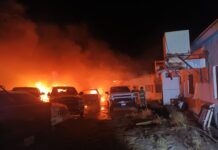 Investiga Fiscalía de Distrito Zona Centro incendio en oficinas del Ministerio Público en Ojinaga