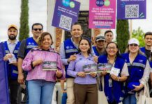 Cumple Marco Bonila con buen desarrollo de niñas y niños; realizan crucero para impulsar programa “La Calle No Es Su Lugar”