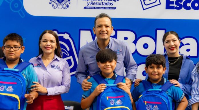 Apoya Marco Bonilla la economía de las familias: Mi Bolsa Escolar llegará a 287 primarias
