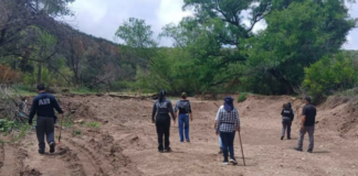 Realiza Fiscalía Zona Sur operativo de búsqueda de personas en Allende