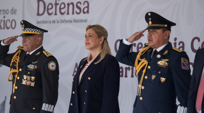 Maru Campos reconoce valor y compromiso de la Guardia Nacional en su 7mo. Aniversario
