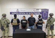 Detiene AEI a pareja en posesión de cocaína durante operativo en Cd. Juárez