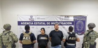 Detiene AEI a pareja en posesión de cocaína durante operativo en Cd. Juárez