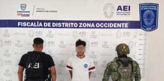 Detienen AEI y SEDENA a dos hombres con dosis de cristal