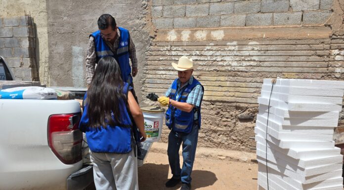 Apoya Municipio a dos familias del sur de la ciudad para ampliar sus viviendas