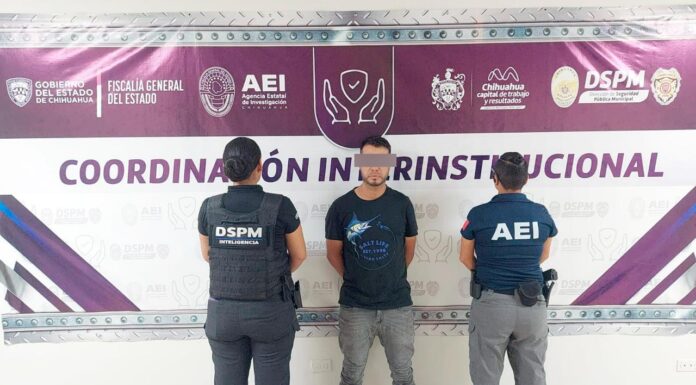 Detiene AEI y DSPM a probable responsable de tentativa de feminicidio