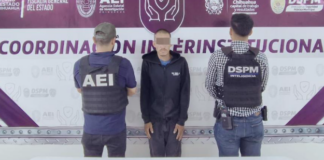 Detienen AEI y DSPM a probable responsable de robo con violencia