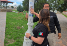 Realizan pega y reparto de pesquisas en Las Varas, Madera