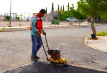 Atendió Municipio más de mil 400 baches durante la semana del 13 al 17 de julio