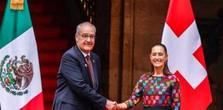 Pacta Sheinbaum con su par de Suiza modernizar vínculos comerciales