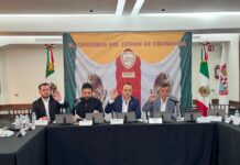 Sesiona Congreso del Estado en Hidalgo del Parral.