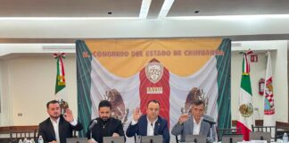 Sesiona Congreso del Estado en Hidalgo del Parral.