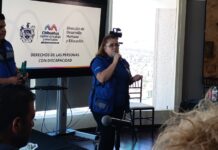 Capacita Municipio a personal del Congreso en sensibilización sobre diversos tipos de discapacidad