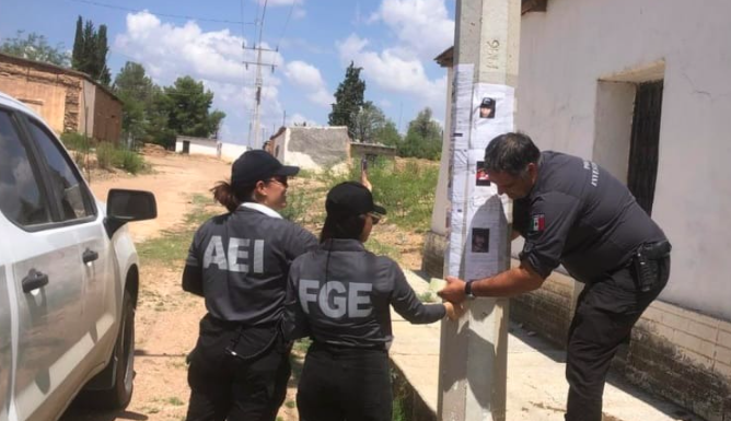 Mantiene Fiscalía Sur búsqueda de personas en Valle de Zaragoza