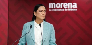 Acusa Ariadna Montiel al PRI de violencia tras altercado en San Lázaro