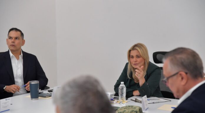 Maru Campos preside Mesa de Seguridad en la ciudad de Cuauhtémoc