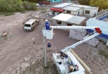Cumple Marco Bonilla con alumbrado LED en el 100% de los ejidos de Chihuahua Capital