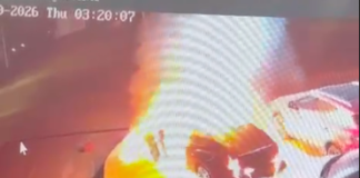 Investiga FGE Norte incendio provocado en agencia de autos; descarta sea ataque del crimen organizado