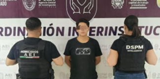 Detienen AEI y DSPM a joven por delitos contra la salud en Chihuahua