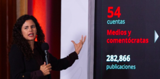 Luisa Alcalde acusa con listas presunta red digital contra la 4T y el gobierno