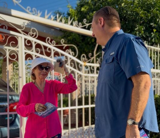 Olson continúa recorriendo las colonias para gestionar y acercar programas sociales