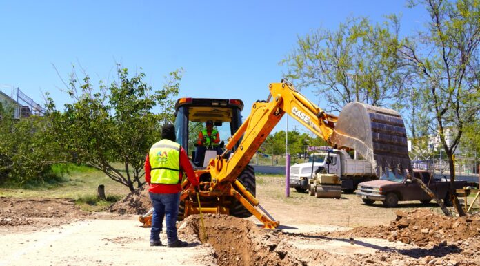 Inicia Municipio construcción de salón de usos múltiples en Parque Loma Dorada