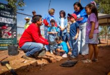 Planta Municipio 150 árboles en el CDII Norte junto con Grupo Bimbo y sociedad civil