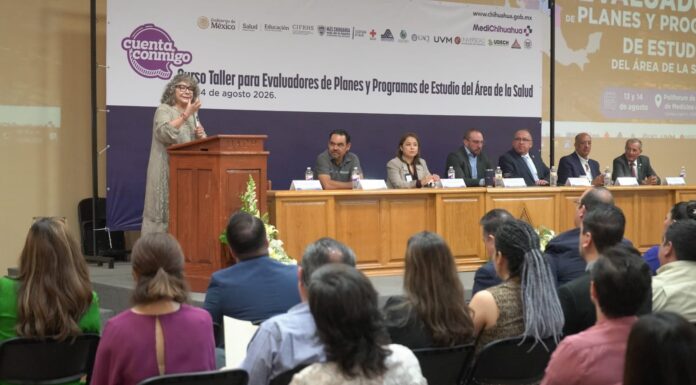 Se reúnen en Chihuahua especialistas para fortalecer la evaluación educativa en salud