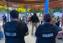 Fortalece Policía Municipal la seguridad en sectores prioritarios con Grupo de Proximidad