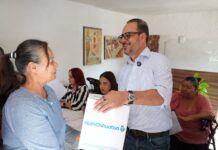 Mantiene Jorge Soto agenda de trabajo y gestión con vecinos de la División del Norte