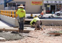 Realiza Municipio infraestructura peatonal en Paso Superior vialidad Los Nogales y avenida De las Industrias