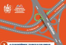 ¡Toma precauciones! Reitera Municipio vías alternas por carriles fuera de servicio en avenida Teófilo Borunda