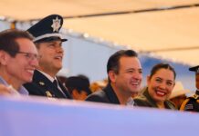 Asiste alcalde Marco Bonilla a desfile por el Día de la Independencia encabezado por la gobernadora