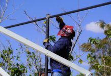 Construcción de domo en parque “Plaza Satélite” lleva más de 70% de avance: Municipio