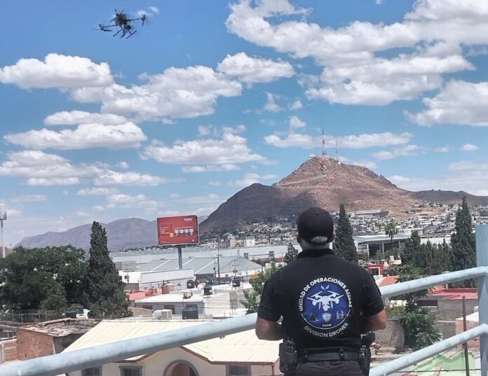 drones y halcon