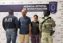 Detiene AEI Noroeste a pareja en posesión de cristal en Galeana