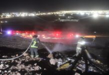 Reporta Municipio incendio controlado en el relleno sanitario